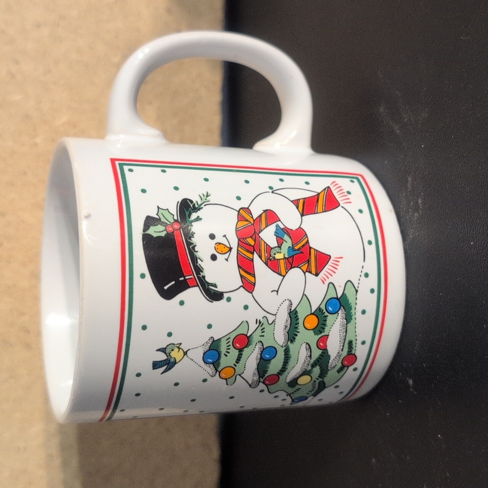 Vintage Snowman Coffee Mug